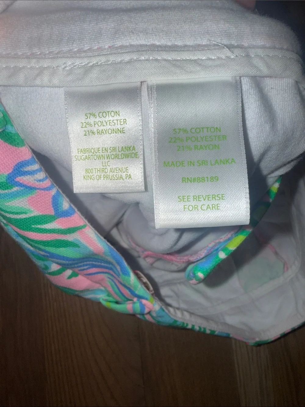 Lilly Pulitzer Pink Tropical Floral Print Women’s Shorts